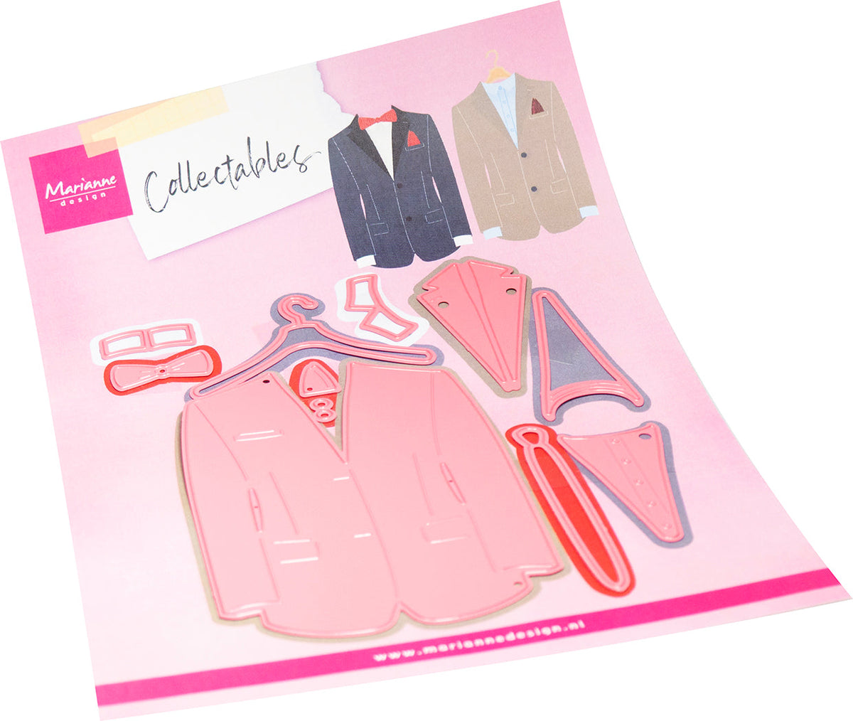 Matrice de découpe Marianne Design Collectables - Veste de gentleman