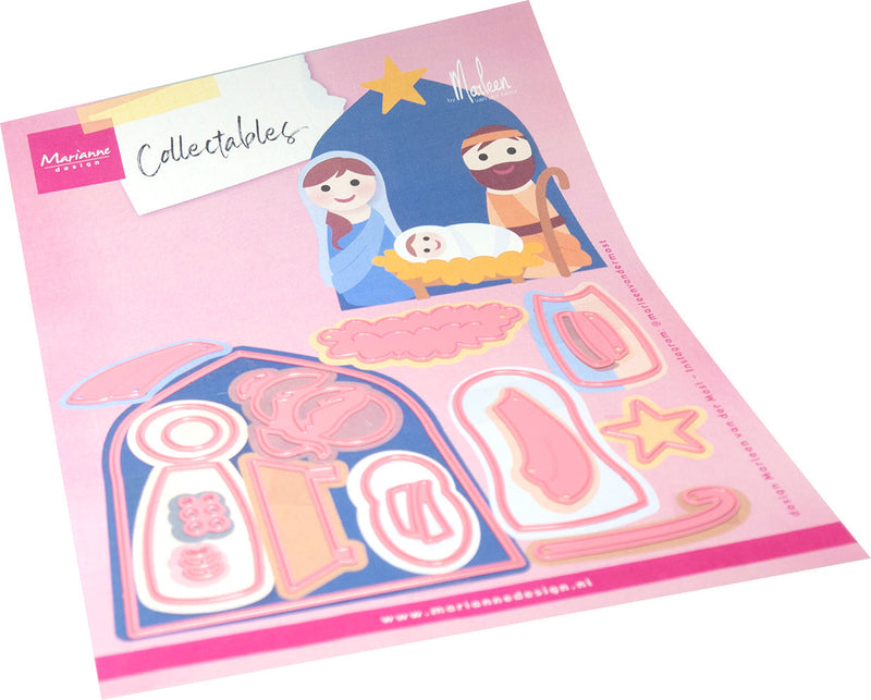 Marianne Design - Nativity set by Marleen-1