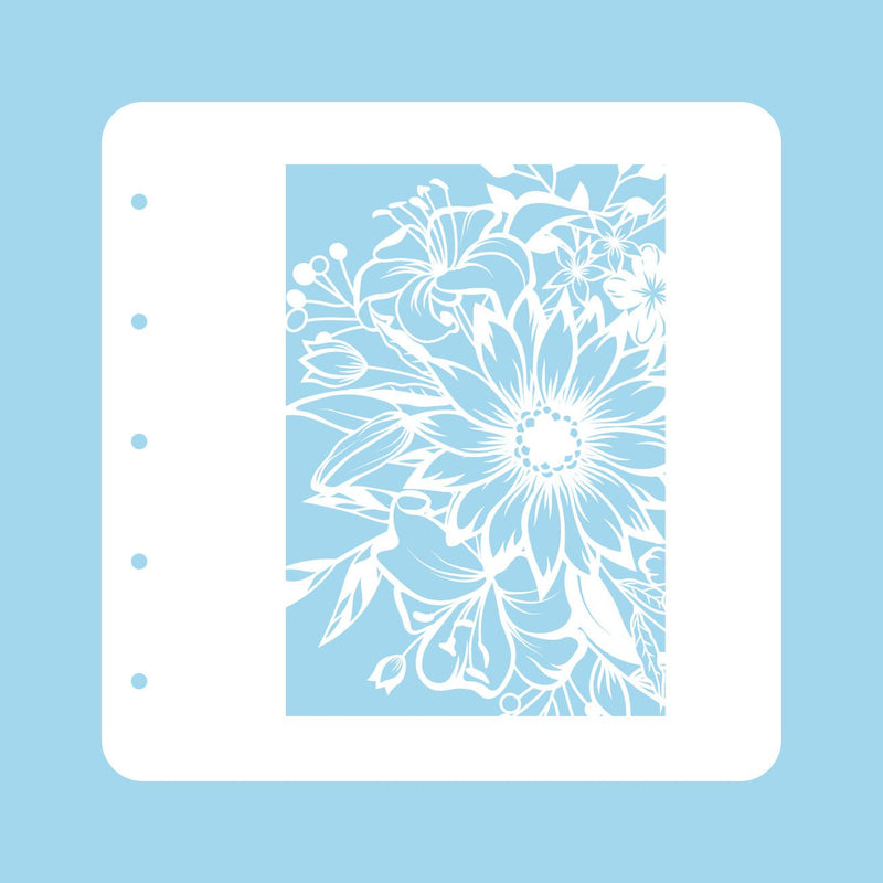 Stencil A6 For Magnetic Colour Set Flower 1-1