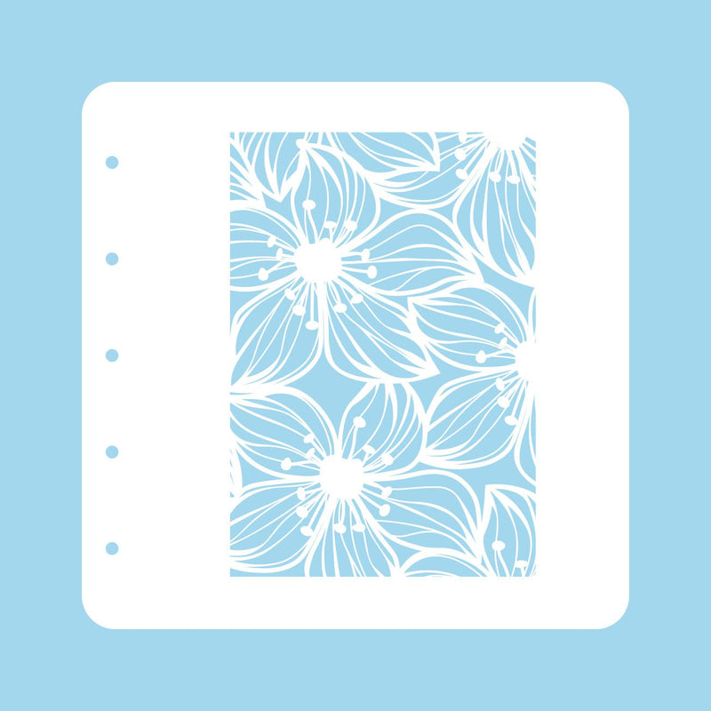 Stencil A6 For Magnetic Colour Set Flower 2-1
