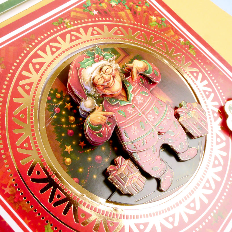 Delightful Golden Oldies Festive Fun Decoupage Card Kit-11