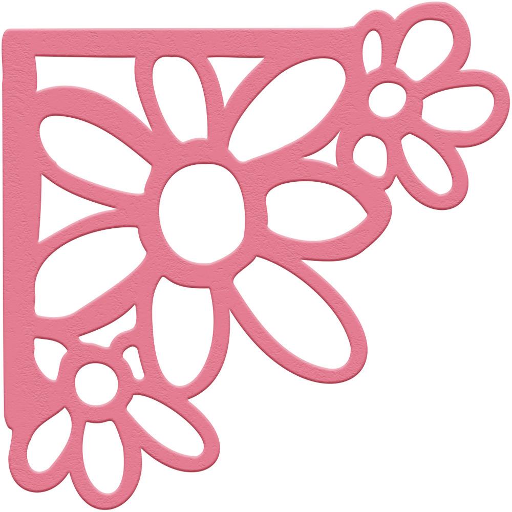 Couture Creations Floral Corner Mini Die-1