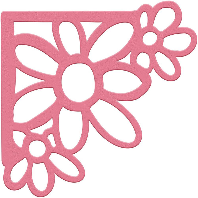 Couture Creations Floral Corner Mini Die-1
