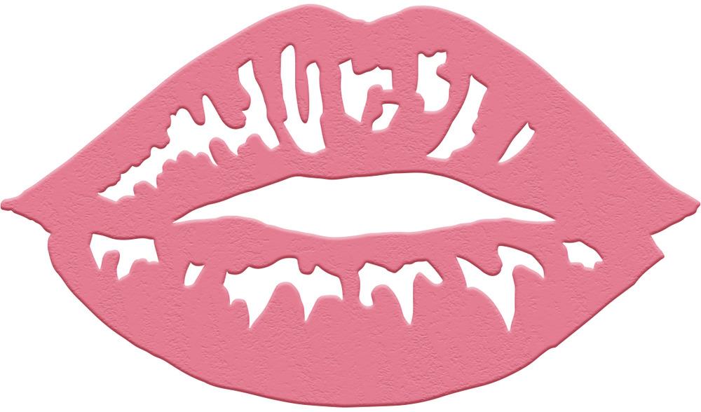 Couture Creations One Kiss Mini Die-1