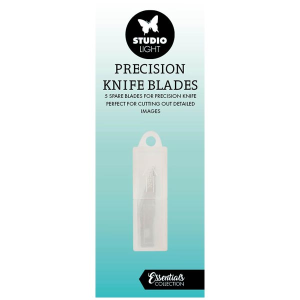 Lames de rechange pour couteau de précision SL 5 pièces Outils essentiels 16x60x16mm 5 pièces n°01-1