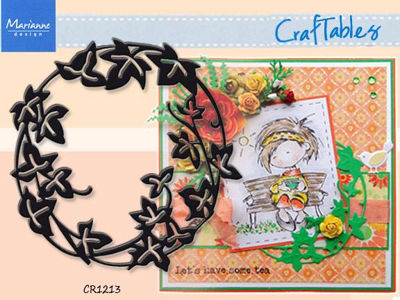 Marianne Design: Craftables Dies - Ivy Circle-1