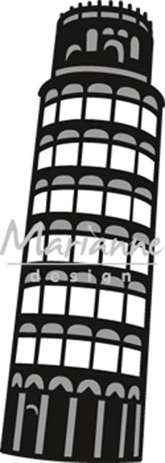 Marianne Design: Craftables Dies - Leaning Tower of Pisa-1