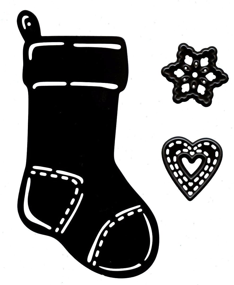 Marianne Design: Craftables Die - Stocking-1