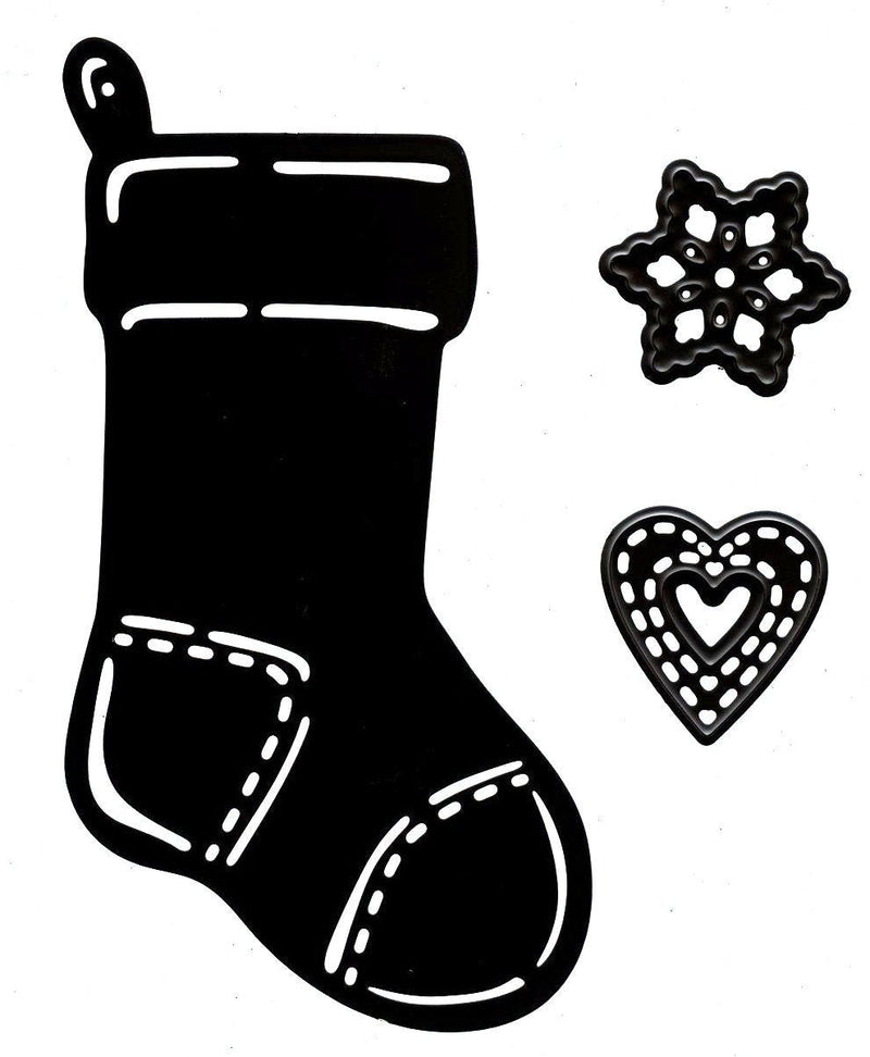 Marianne Design: Craftables Die - Stocking-1