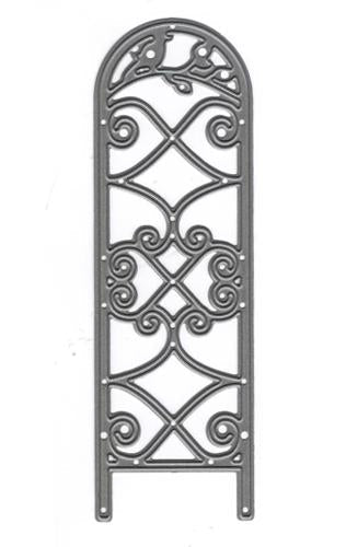 Marianne Design: Craftables Dies - Birds Trellis-1