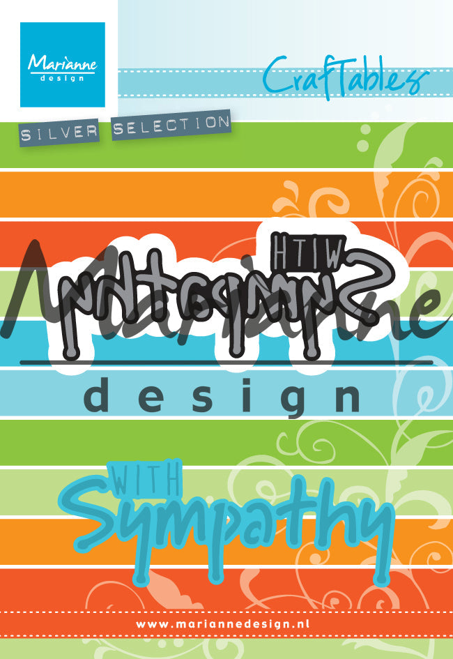 Marianne Design: Craftables Dies - With SYMPATHY-1