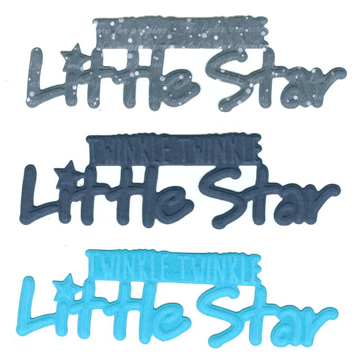 Marianne Design: Craftables Dies - Twinkle, Twinkle Little Star-4