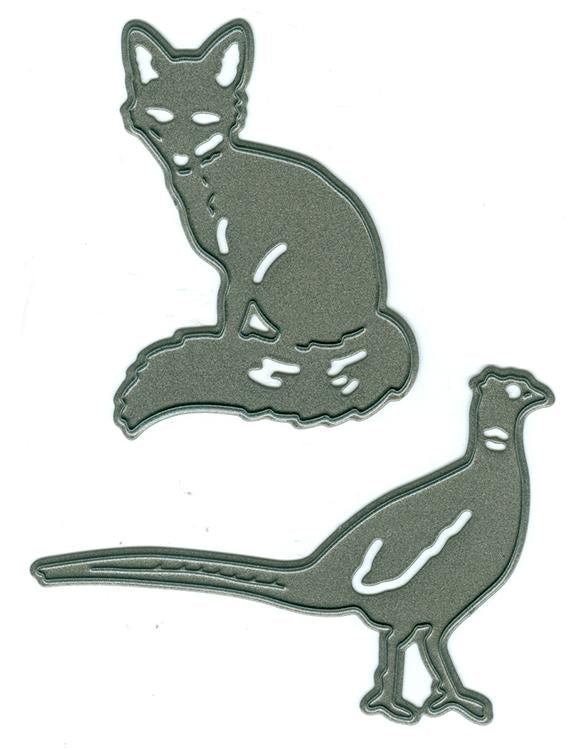 Marianne Design: Craftables Dies - Tiny's Animals - Fox & Pheasant-2