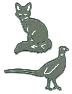Marianne Design: Craftables Dies - Tiny's Animals - Fox & Pheasant-2