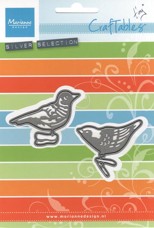 Marianne Design: Craftables Dies - Tiny's Ornaments Birds-1