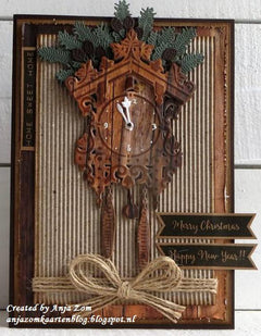 Marianne Design: Craftables Dies - Cuckoo Clock Die-3