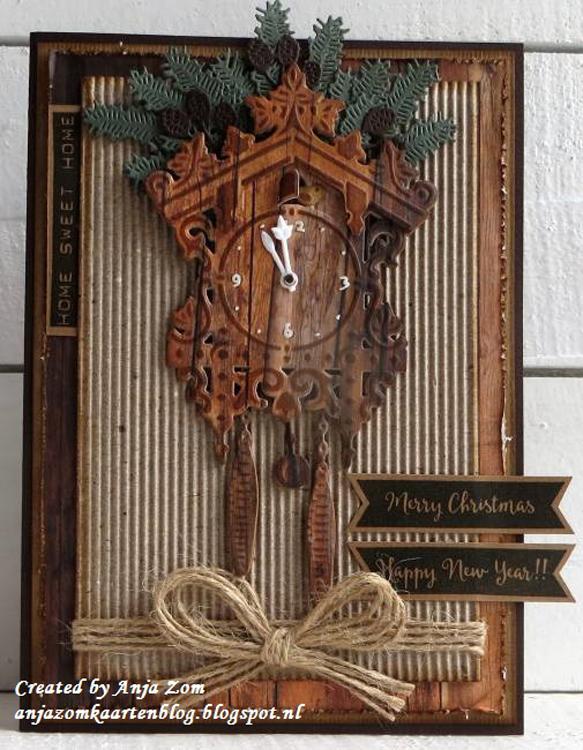 Marianne Design: Craftables Dies - Cuckoo Clock Die-3