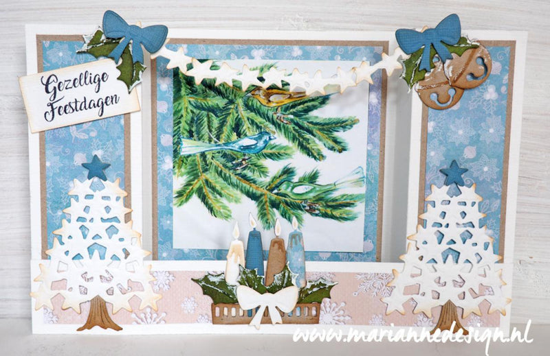 Marianne Design Craftables Advent Candles-3