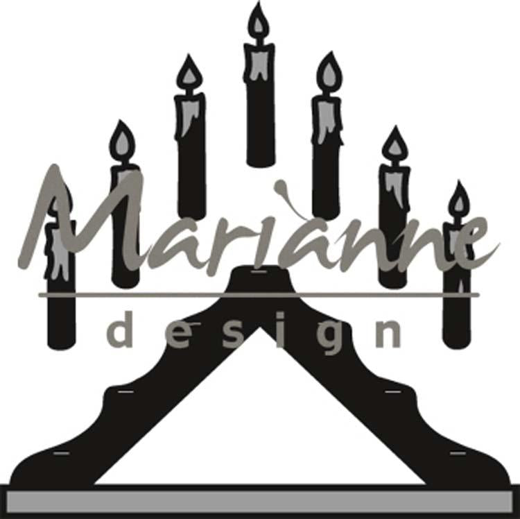 Marianne Design Craftables Candle Bridge-2