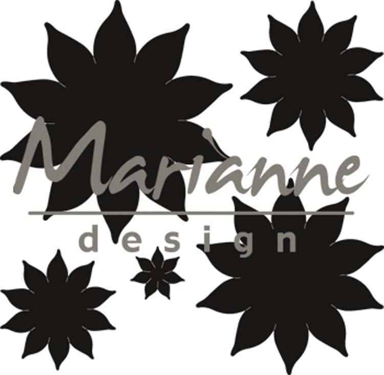 Marianne Design Craftables Succulent (Pointed)-2