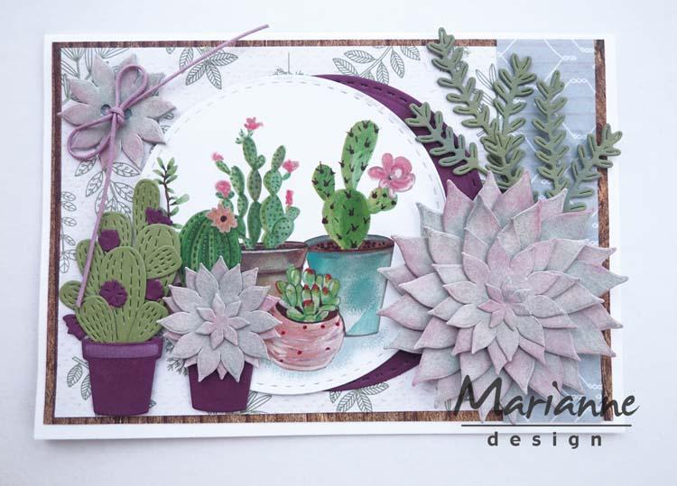 Marianne Design Craftables Succulent (Pointed)-3