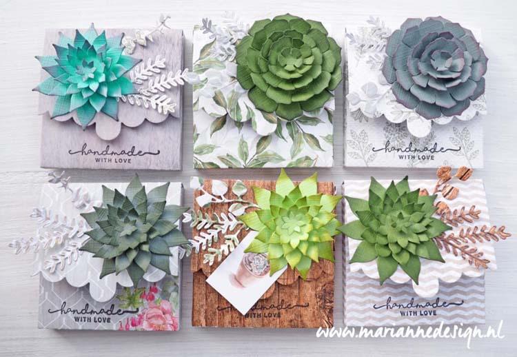 Marianne Design Craftables Succulent (Pointed)-4