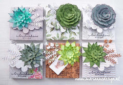 Marianne Design Craftables Succulent (Pointed)-4