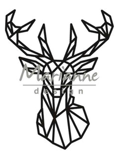 Marianne Design Craftables Geometric Deer-2