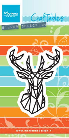 Marianne Design Craftables Geometric Deer-1