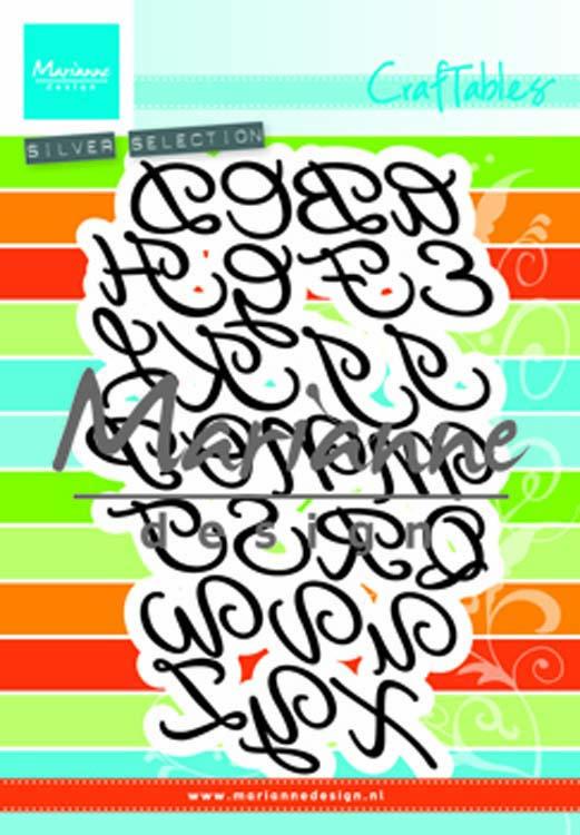 Marianne Design Craftables Classic Alphabet Upper Case-1