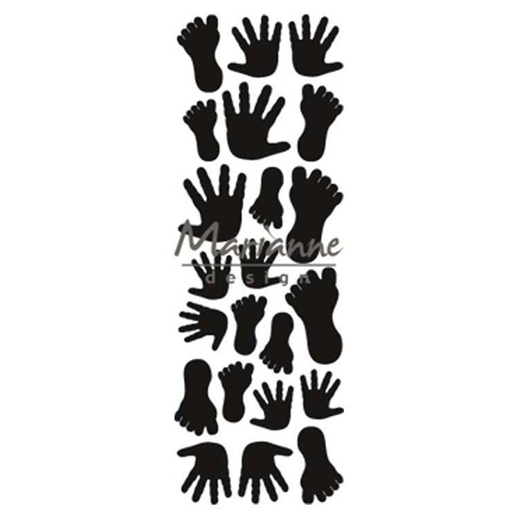 Marianne Design Craftables Punch Die Hands & Feet-2