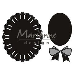 Marianne Design Craftables Oval Ribbon Die-1