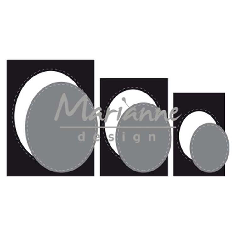Marianne Design Craftables Basic Passe-Partouts Ovals-2