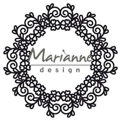 Marianne Design Craftables Floral Doily-1