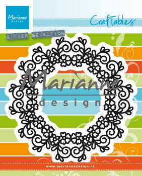 Marianne Design Craftables Floral Doily-2