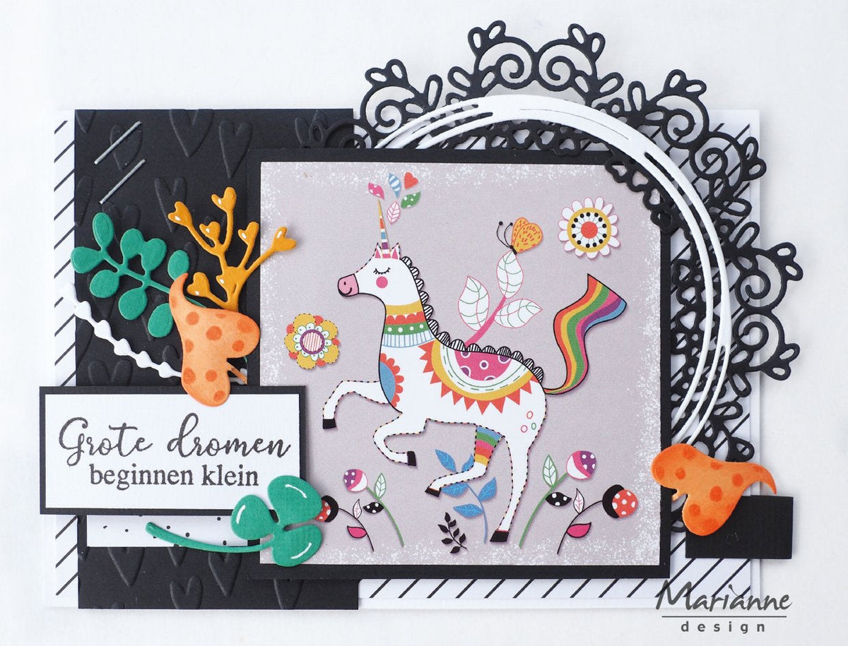 Marianne Design Craftables Floral Doily-3