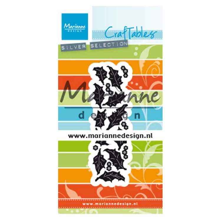 Marianne Design Craftables Punch Die Holly-1