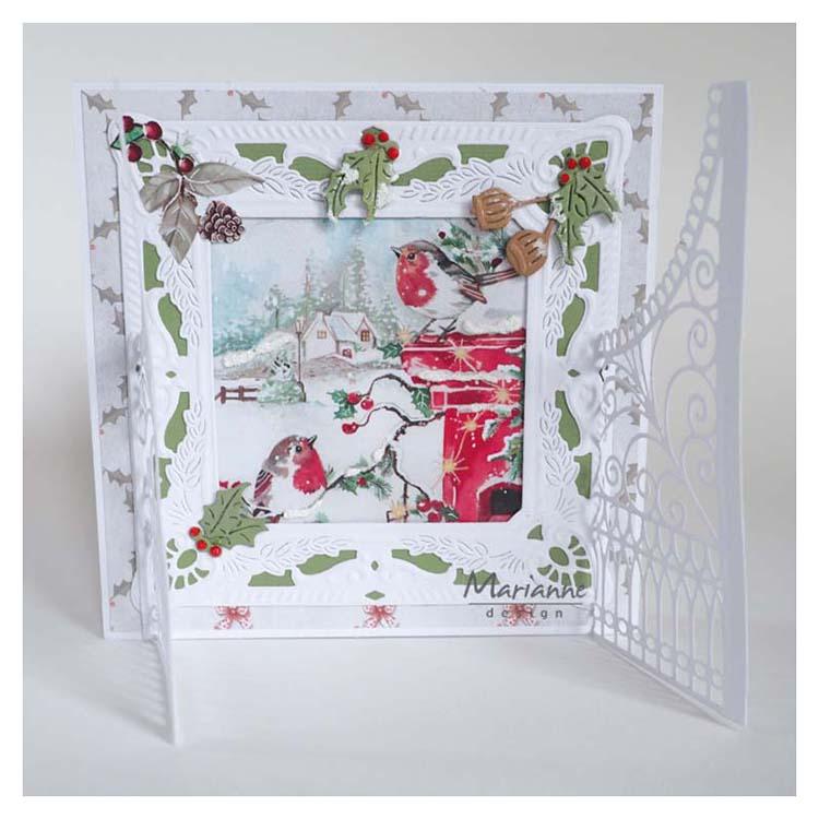 Marianne Design Craftables Punch Die Holly-2