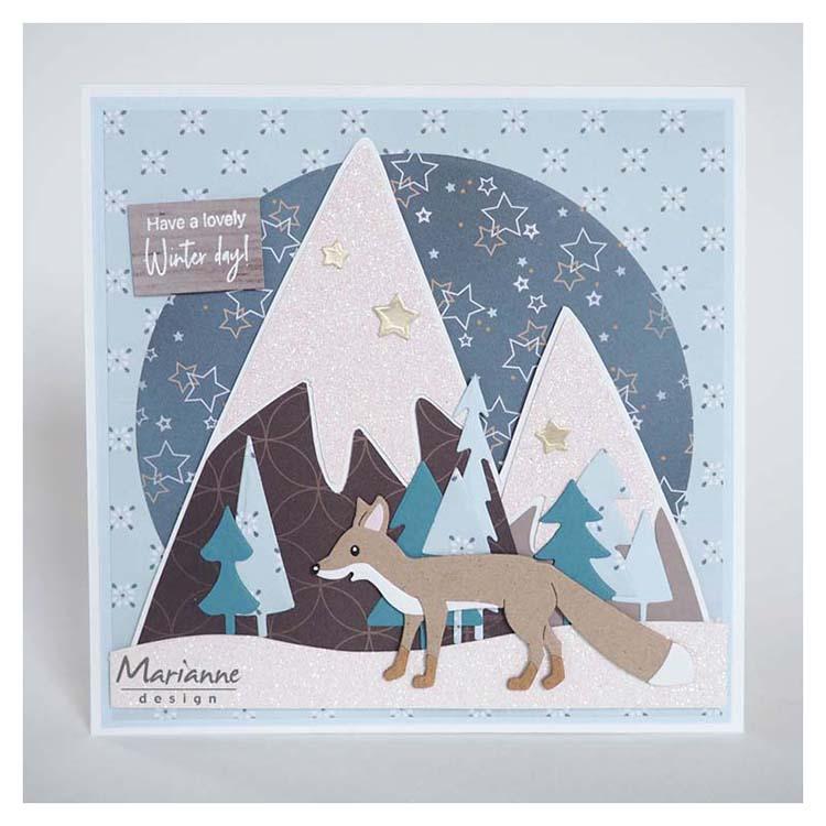 Marianne Design Craftables Fox By Marleen-2