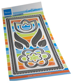 Marianne Design Craftables Die - Slimline Flowers-1