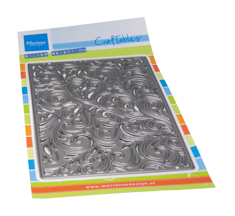 Marianne Design Craftables Die - Background Swirls A6-1