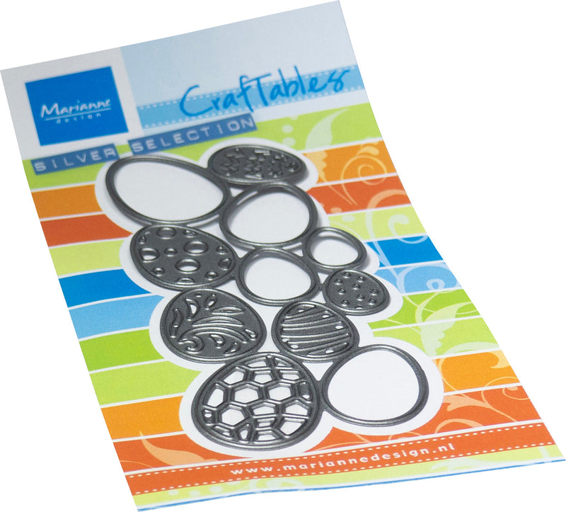 Marianne Design Craftables Matrice de découpe - Matrice de découpe XL Œufs-1