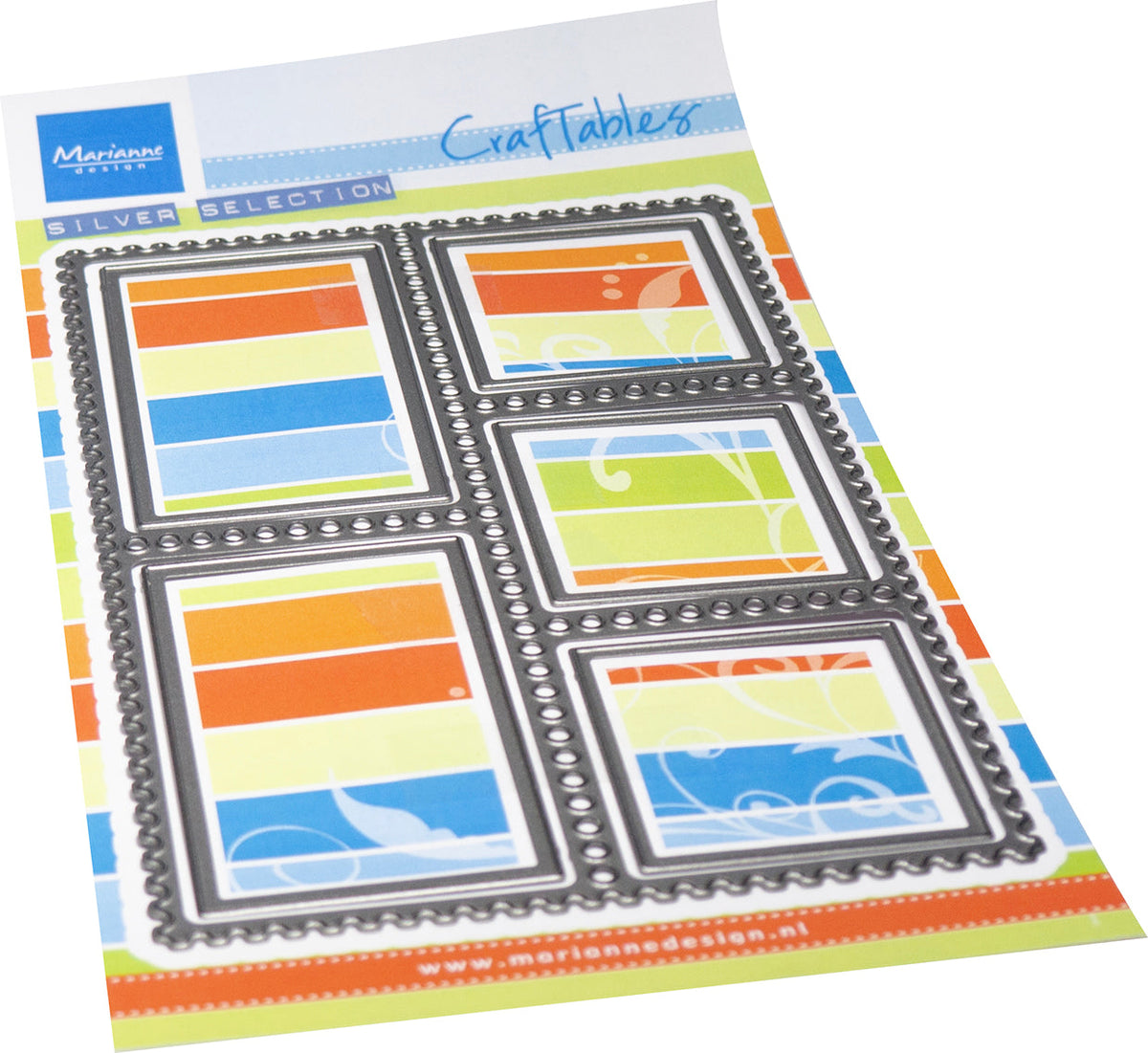Marianne Design Craftables Die - Layout - A6 Stamps-1