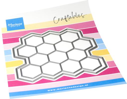 Marianne Design Craftables Die - Pixel Hexagon-1