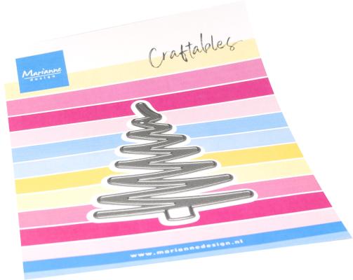 Marianne Design Craftables Die - Zig Zag Tree-1