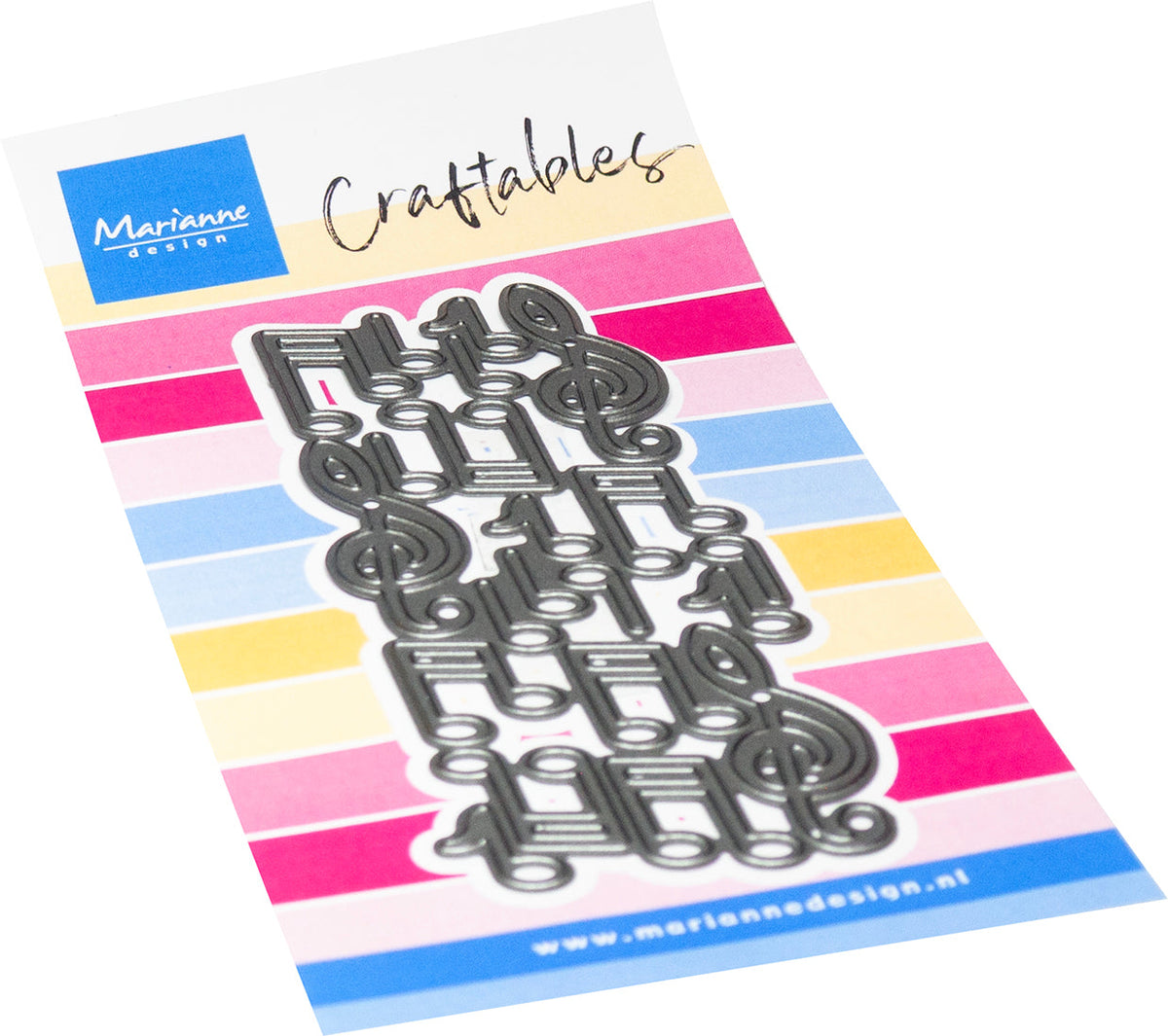 Marianne Design Craftables Matrice de découpe - Matrice de découpe XL - Musique-1