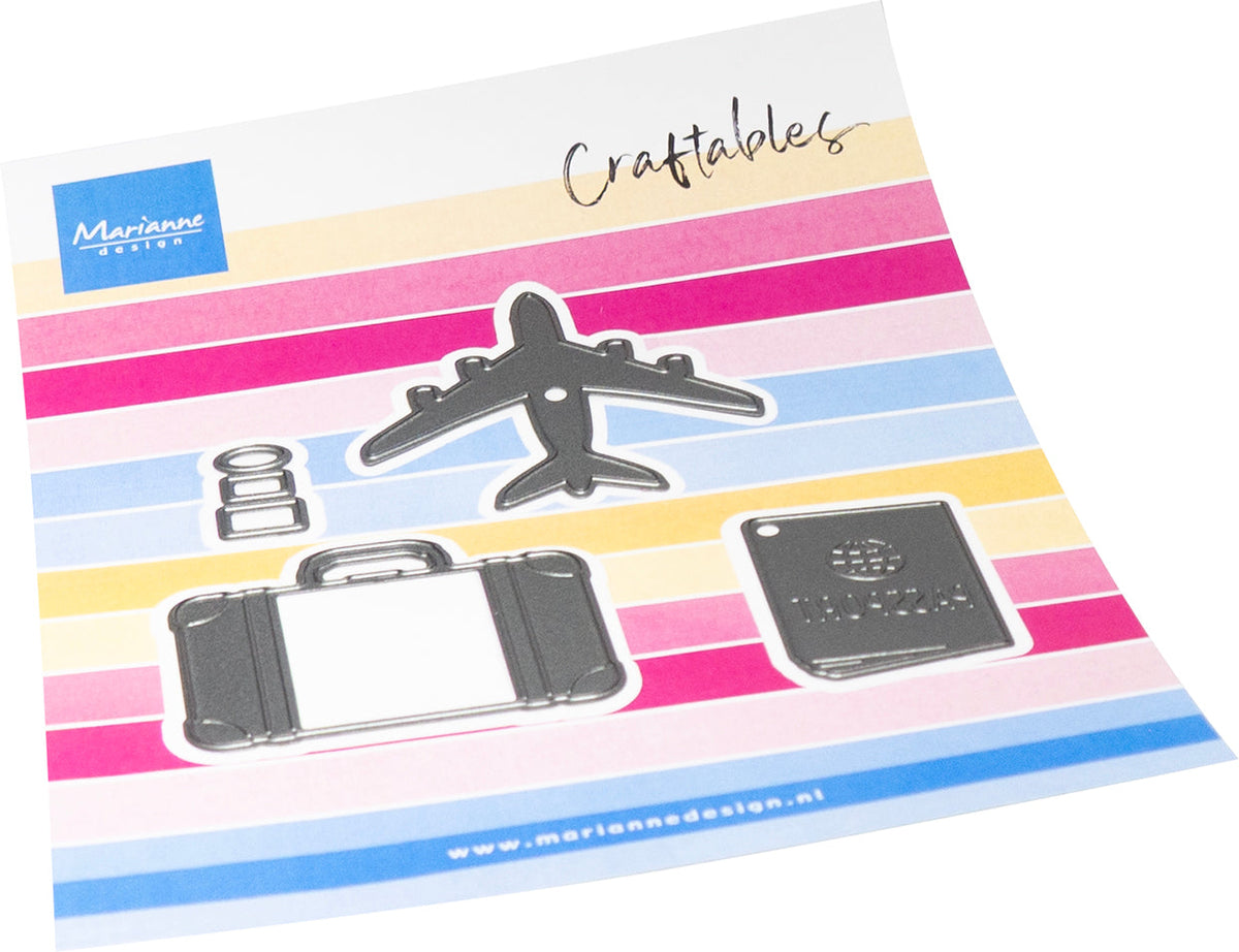 Matrice de découpe Marianne Design Craftables - Essentiels de voyage-1