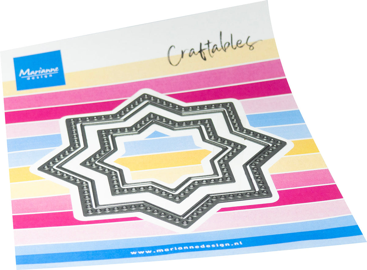 Marianne Design Open star set - Die Cutting-1