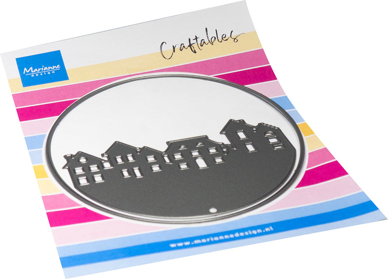 Marianne Design Craftables Die - Silhouette - Village-1