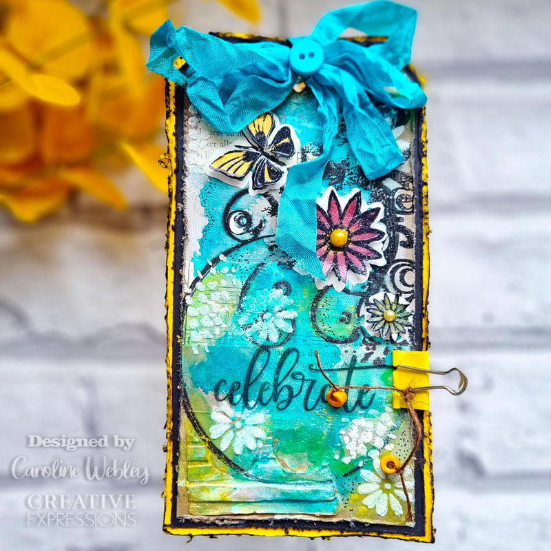 Creative Expressions Designer Boutique Why Hello  6 in x 4 in Clear Stamp Set-7